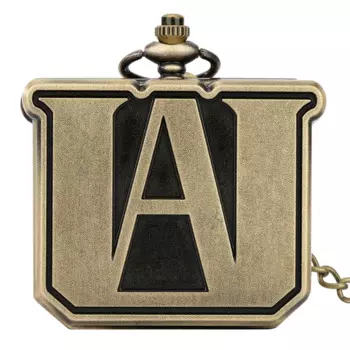 My Hero academic Аниме Дизайн Винтажные кварцевые карманные часы сплав Металл стимпанк мужские часы с цепочкой бронзовые античные часы 2022