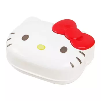 Мыльница Hello Kitty из соломы