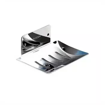 Мыльница из нержавеющей стали черная