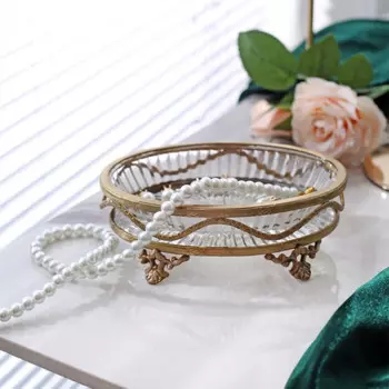 Мыльница из хрустального стекла