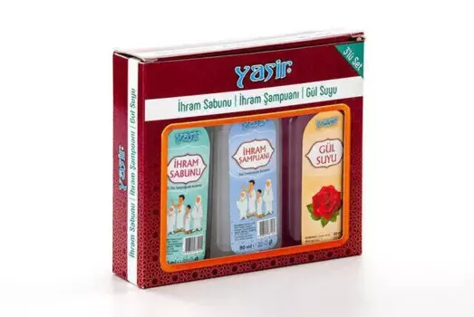 Мыло IQRAH Ihram-шампунь Ijam-розовая вода