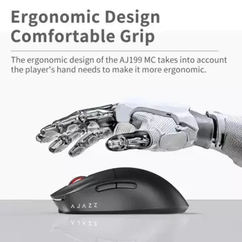 Мышь Ajazz AJ199 MC беспроводная, 2,4 ГГц + Проводная, 16000DPI