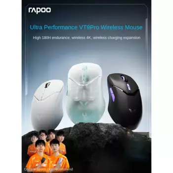 Мышь беспроводная RAPOO VT9PRO, 4K PAW3398, 8K, 26000DPI