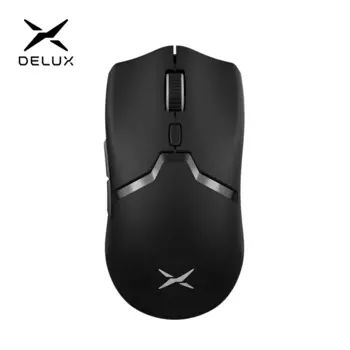 Мышь Delux M800Pro Беспроводная игровая, 26000Dpi, 6 программируемых кнопок