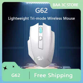 Мышь REDRAGON G62 Беспроводная с поддержкой Bluetooth, 26000DPI