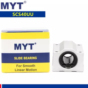 MYT Высокоточный SCS40UU SC40UU линейный Шарикоподшипниковый Блок Линейный Блок для 40 мм CNC маршрутизатор 3d принтер детали