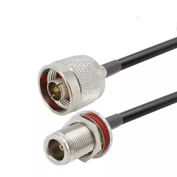 N штекер к N гнездовой разъем перегородка коннектор Pigtail RG58 коаксиальный кабель с низкой потерей Wi-Fi антенна 1/3/6/9/12 метров