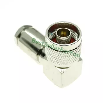 N штекер прямоугольный зажим типа RF разъем для кабеля LMR195 RG58 RG142 RG400