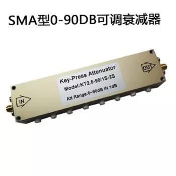 N/SMA Тип RF Регулируемый аттенюатор/Сигнальный ключ-нажмите Регулируемый 0-30 дБ 60 дБ 90 дБ Кнопка Регулируемый аттенюатор