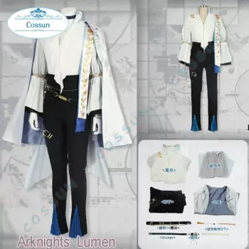 [На заказ] игра Arknights 2023, фонологическая синестезия Люмен, костюм для косплея, униформа, одежда для ролевых игр, аниме, косплей