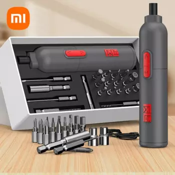 Набор электрических отверток Xiaomi, 3,6 В, бытовая перезаряжаемая портативная Съемная Профессиональная Беспроводная электрическая дрель для технического обслуживания