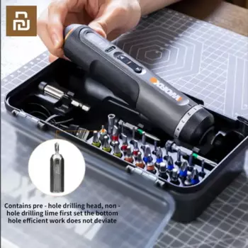 Набор электрических отверток Youpin Worx WX242, 4 в, беспроводные, с зарядкой от USB, с наконечниками