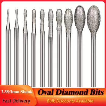 Набор алмазных бит для Dremel 0,8~8 мм