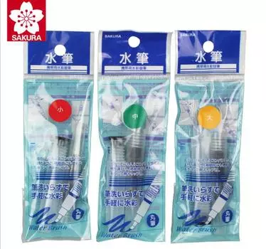 Набор Angel Mark кистей для акварели 3 шт. S M L