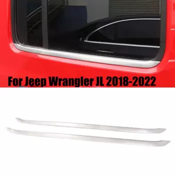 Набор автомобильных фрез из нержавеющей стали для Jeep Wrangler JL 2018-2022 # JL00139 JL00140