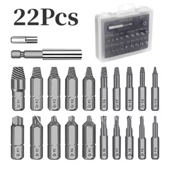 Набор экстракторов поврежденных винтов LYHLYA