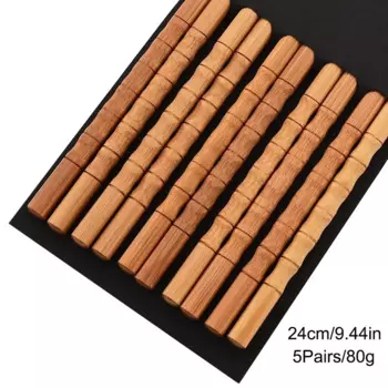 Набор бамбуковых палочек для суши Uniturcky 5 пар