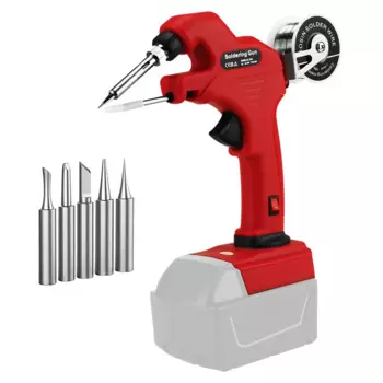 Набор беспроводного паяльника, 30 Вт, Электрический паяльник 30s, Быстрый Предварительный нагрев, сварочные инструменты для Milwaukee, аккумулятор 18 В (без батареи)