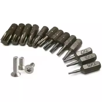 Набор бит для отвертки Torx OEMG, 5 шт., T6-T40
