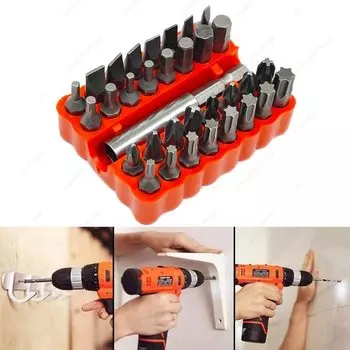 Набор бит для отверток ZOMASOU 33 шт.