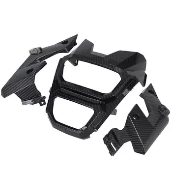 Набор чехлов для фар мотоцикла из углеродного волокна с рисунком фары, боковой фонарь, набор защитных чехлов для HONDA GROM MSX 125 MSX 125