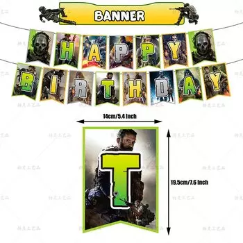 Набор декора для вечеринки Call of Duty от MINISO