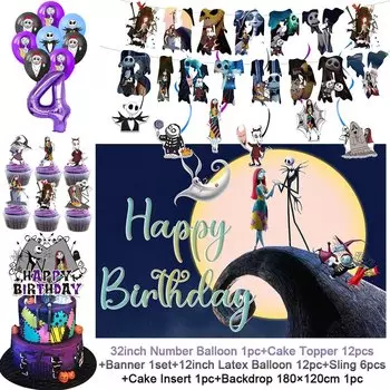 Набор декора "Кошмар перед Рождеством" Disney