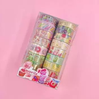 Набор декоративного скотча Fruit YOUQIWJ