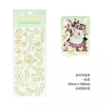 Набор декоративных наклеек Mengtai Романтические цветы