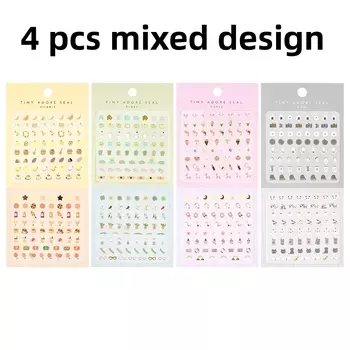 Набор декоративных наклеек с животными