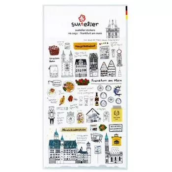 Набор декоративных наклеек Suatelier Frankfurt Am Main