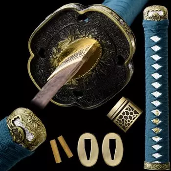 Набор деталей для рукояти катаны MASAHIRO