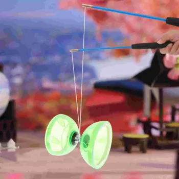 Набор Diabolo для пожилых людей, игрушка для фитнеса, традиционное йо-йо, детские игрушки для жонглирования для малышей
