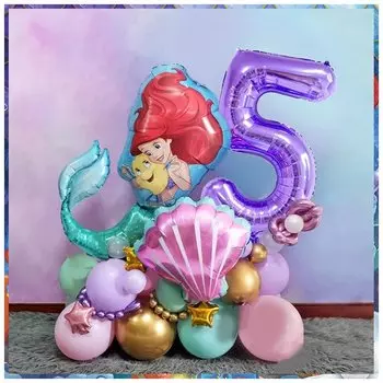 Набор для декора дня рождения "Русалочка" Disney
