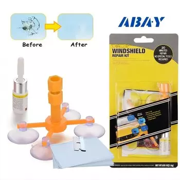 Набор для ремонта лобового стекла автомобиля «сделай сам», быстрая фиксация, инструмент для ремонта треснувшего стекла, лобового стекла автомобиля, полимерный Набор для ремонта стекол автомобиля, полировкааксессуары