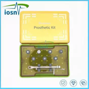 Набор для ремонта зубов, инструмент для имплантации, динамометрический ключ 10-70 нм, 7 отверток, ручная Шестигранная отвертка с набором зажимов