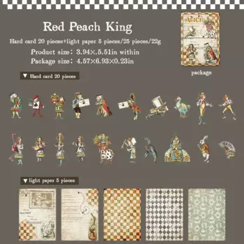 Набор для скрапбукинга JIANWU Alice's Theater Series