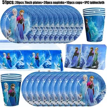 Набор для украшения дня рождения Disney Эльза «Холодное сердце»