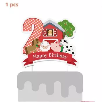 Набор для вечеринки "Ферма животных" Amelyfavor