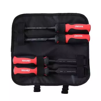 Набор Долот Для Резьбы Из 4 Предметов, Острые Ножницы Из Хром-ванадиевой Стали