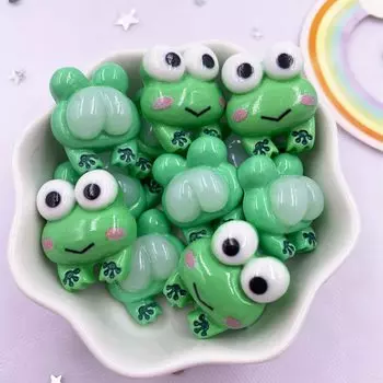 Набор фигурок лягушек из смолы Diy Super Paradise