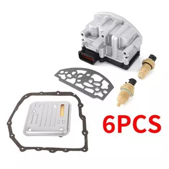 Набор фильтров A604 41TE для Dodge Chrysler, комплект из 6 деталей, соленоидный переключатель трансмиссии, датчики скорости, 5140429AA 5015646AC 5015646B