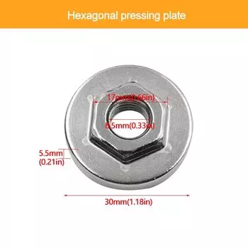 Набор фланцевых гаек для угловой шлифовальной машины TONGFENGLH M10 M14