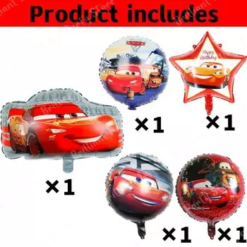 Набор фольгированных шаров Disney Cars 5 шт.