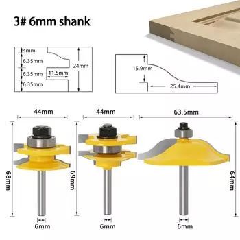 Набор фрез для шкафов JGZUI