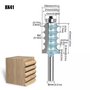 Набор фрез JGZUI для деревообработки