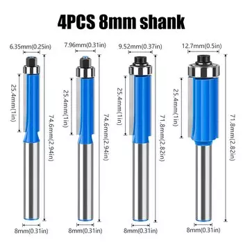 Набор фрез JGZUI для обрезки древесины