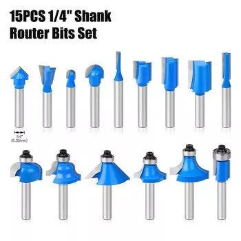 Набор фрез JGZUI из карбида вольфрама 15 шт.