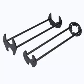 Бытовой ремонт, сантехнический инструмент, ключ для раковины, ключ для раковины, сантехническая труба, шестигранный ключ с четырьмя когтями, набор инструментов для ванной комнаты