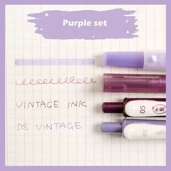 Набор гелевых ручек VALIOSOPA F458, 4 шт.